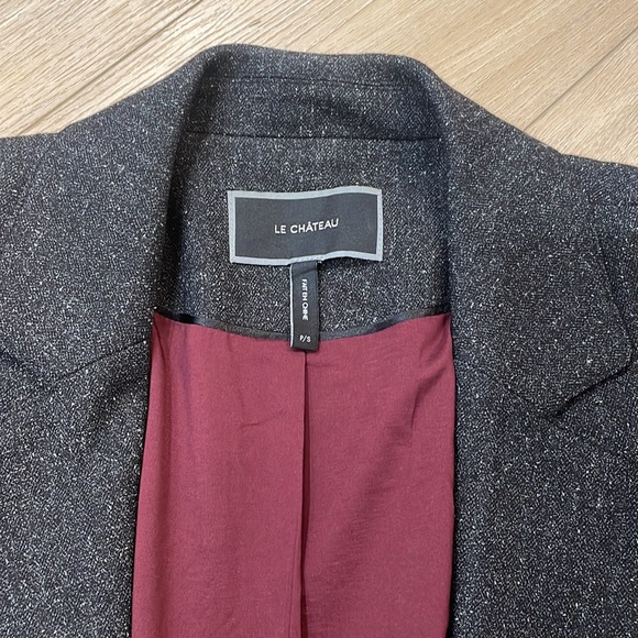 Le Chateau, grey blazer, size S - Picture 2 of 4